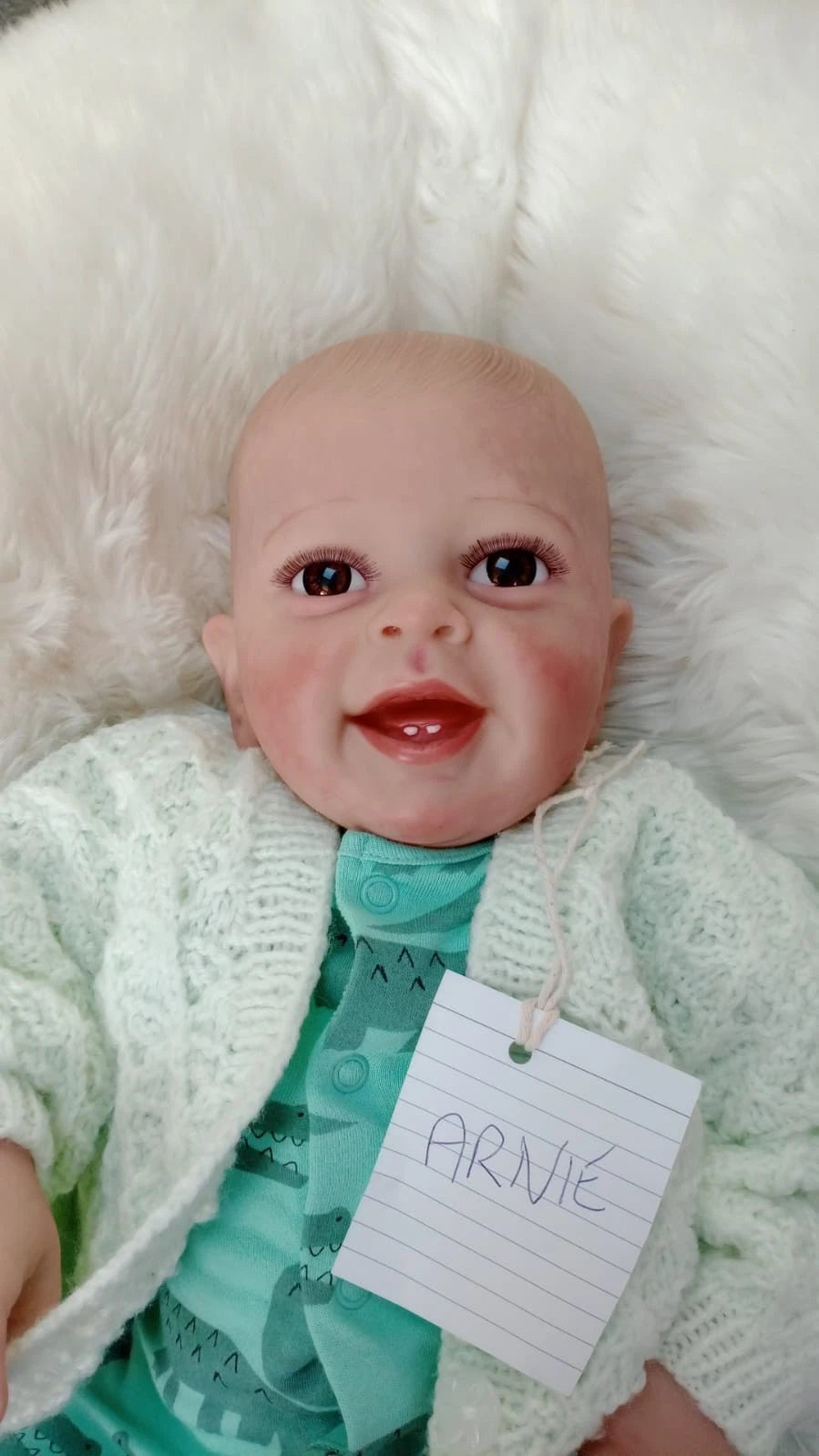 ARNIE Cute reborn Doll boy