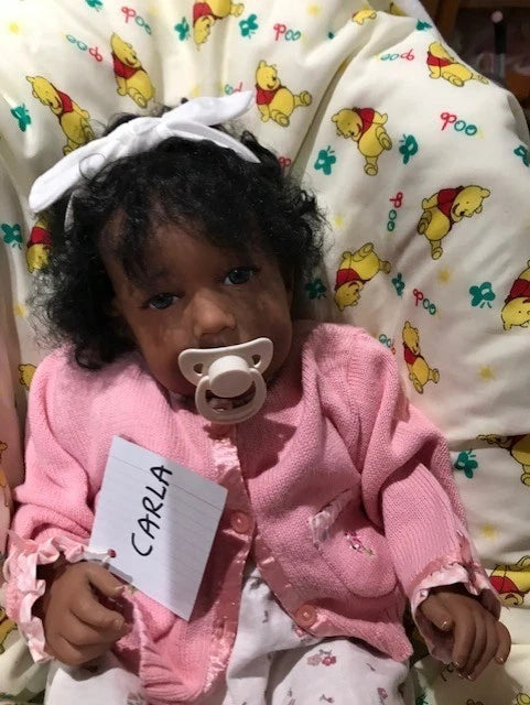 CARLA ❤️ Bi racial reborn doll girl.