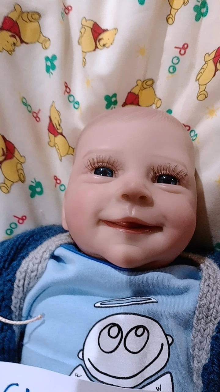 CLIFF ❤️ Charming reborn doll boy. Olga Auer markings