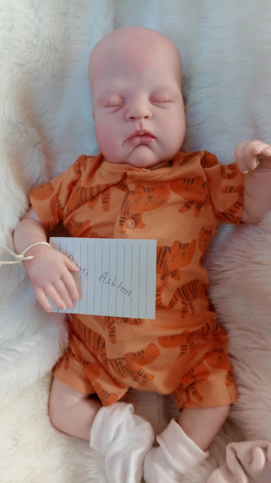 REMI Ashton reborn Doll has Cassie Brace markings