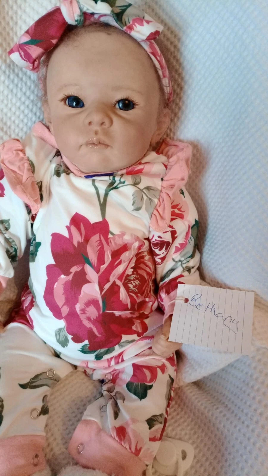 BETHANY Pretty reborn doll girl By The Cradle