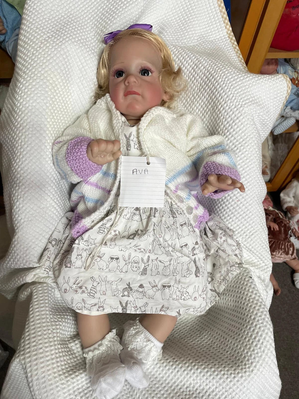 AVA Pretty reborn Doll girl