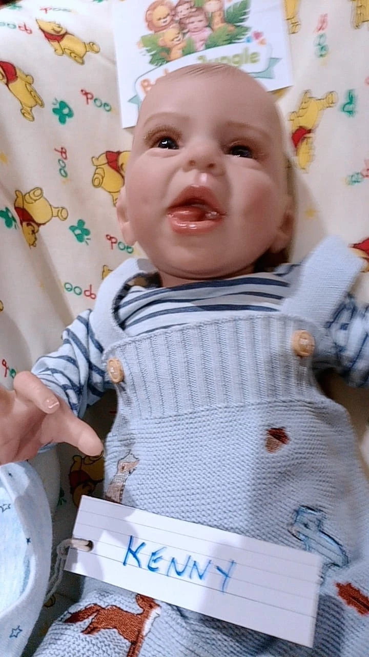 KENNY Tru-born HANI Reborn doll Boy Nicely weighted