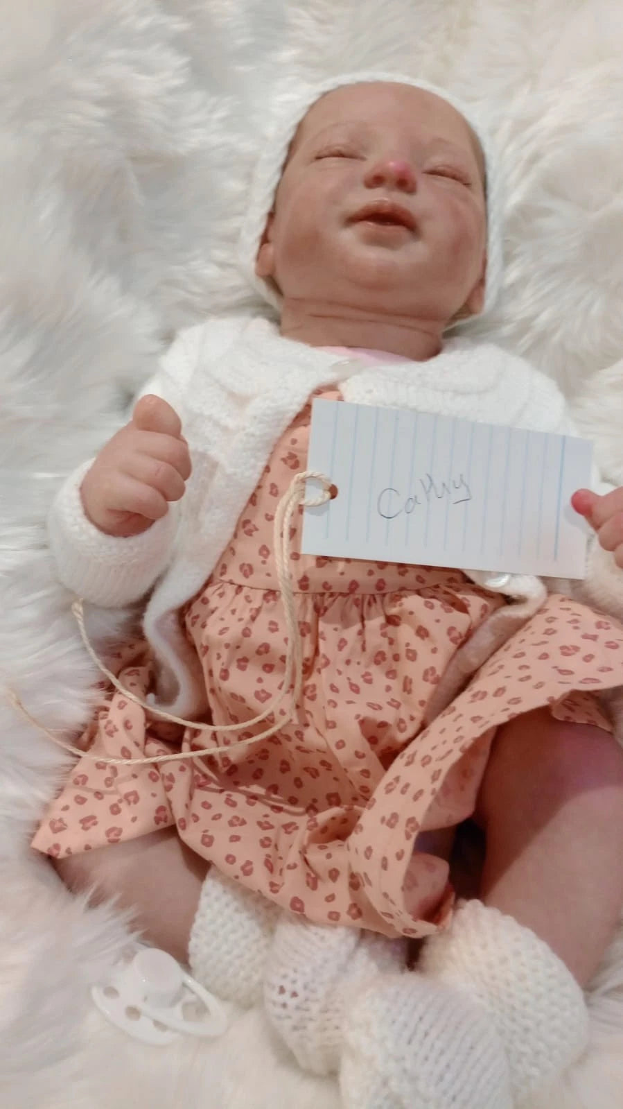 CATHY Asleep sweet reborn Doll girl