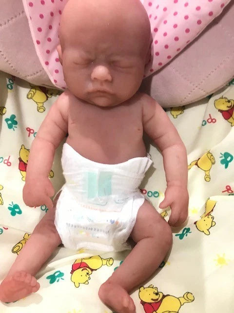 CORA ❤️Full body Platinum Silicone Girl 12" 31cm 2.68lbs 1.22kgs Hand painted❤️