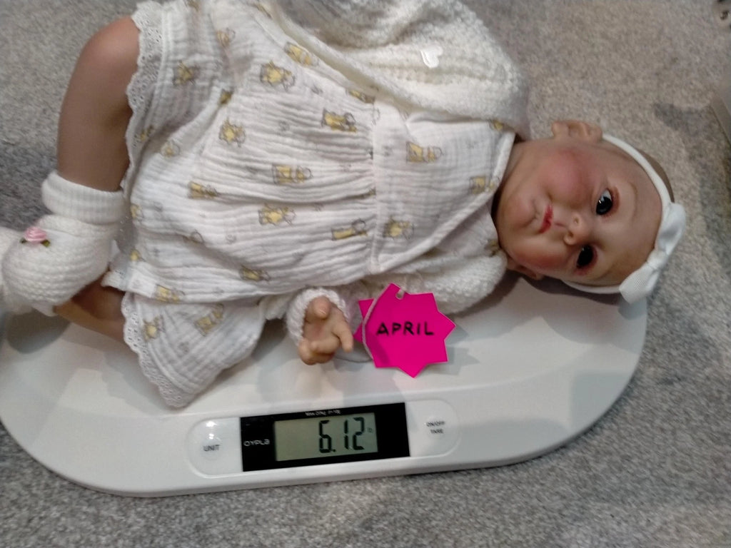 APRIL ❤️By Andrea Arcello reborn doll girl.