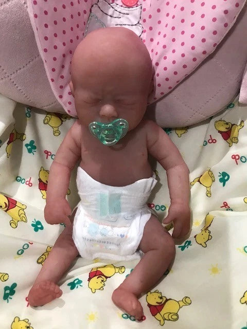 CORA ❤️Full body Platinum Silicone Girl 12" 31cm 2.68lbs 1.22kgs Hand painted❤️