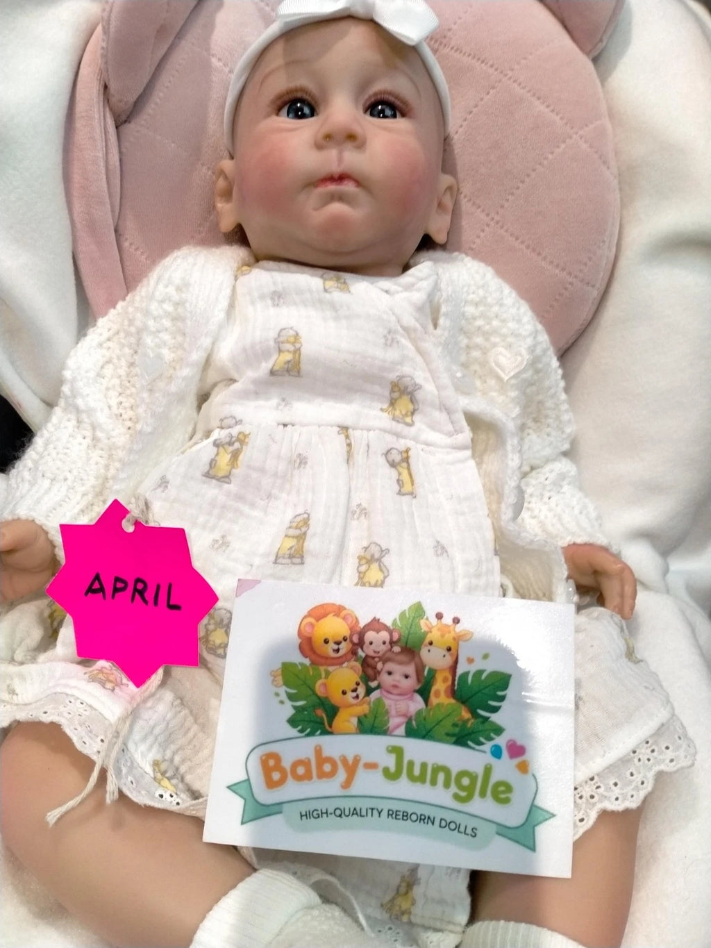 APRIL ❤️By Andrea Arcello reborn doll girl.