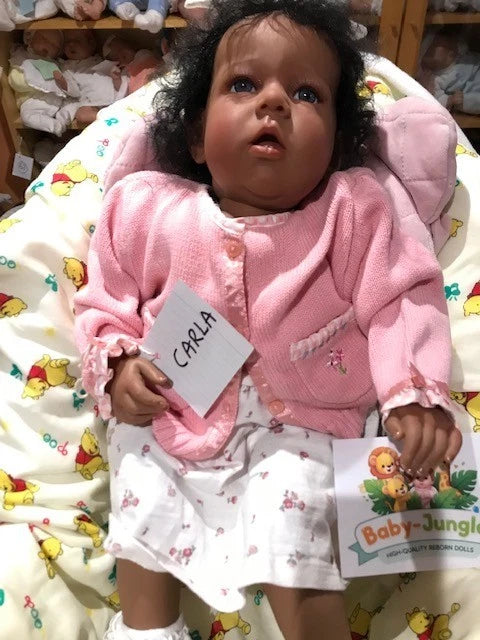 CARLA ❤️ Bi racial reborn doll girl.