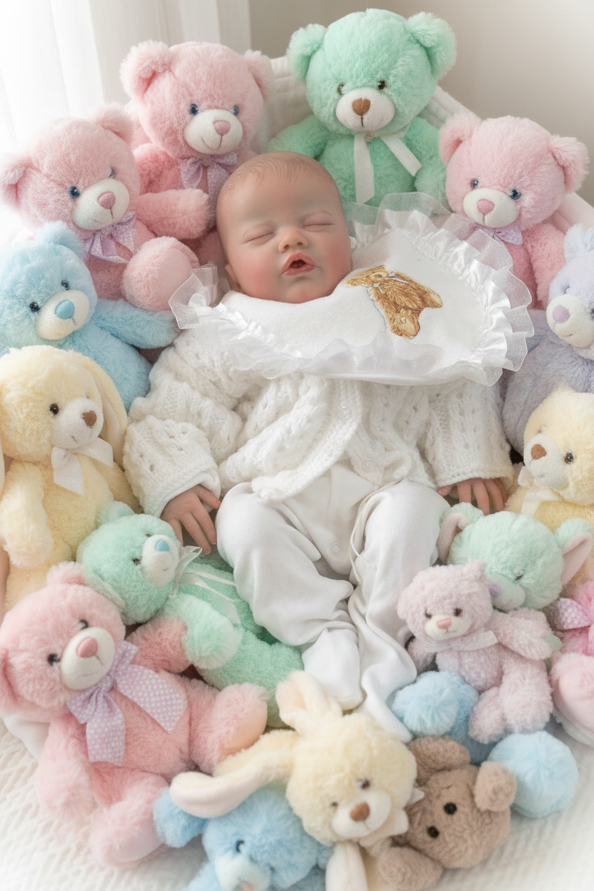 Sienna on cuddly toys